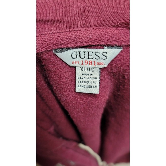 GUESS Sequined Full Zip Hoodie - Picture 5 of 5